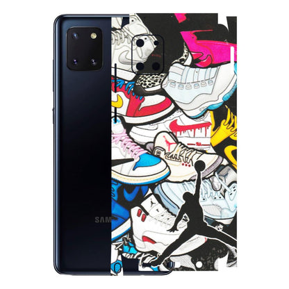 Samsung M/F/Note/Flip and C Phone Skins (All Models) - Jordan Sneakers Fan - Matte Finish (M-80) Samsung Galaxy Note 10 Lite
