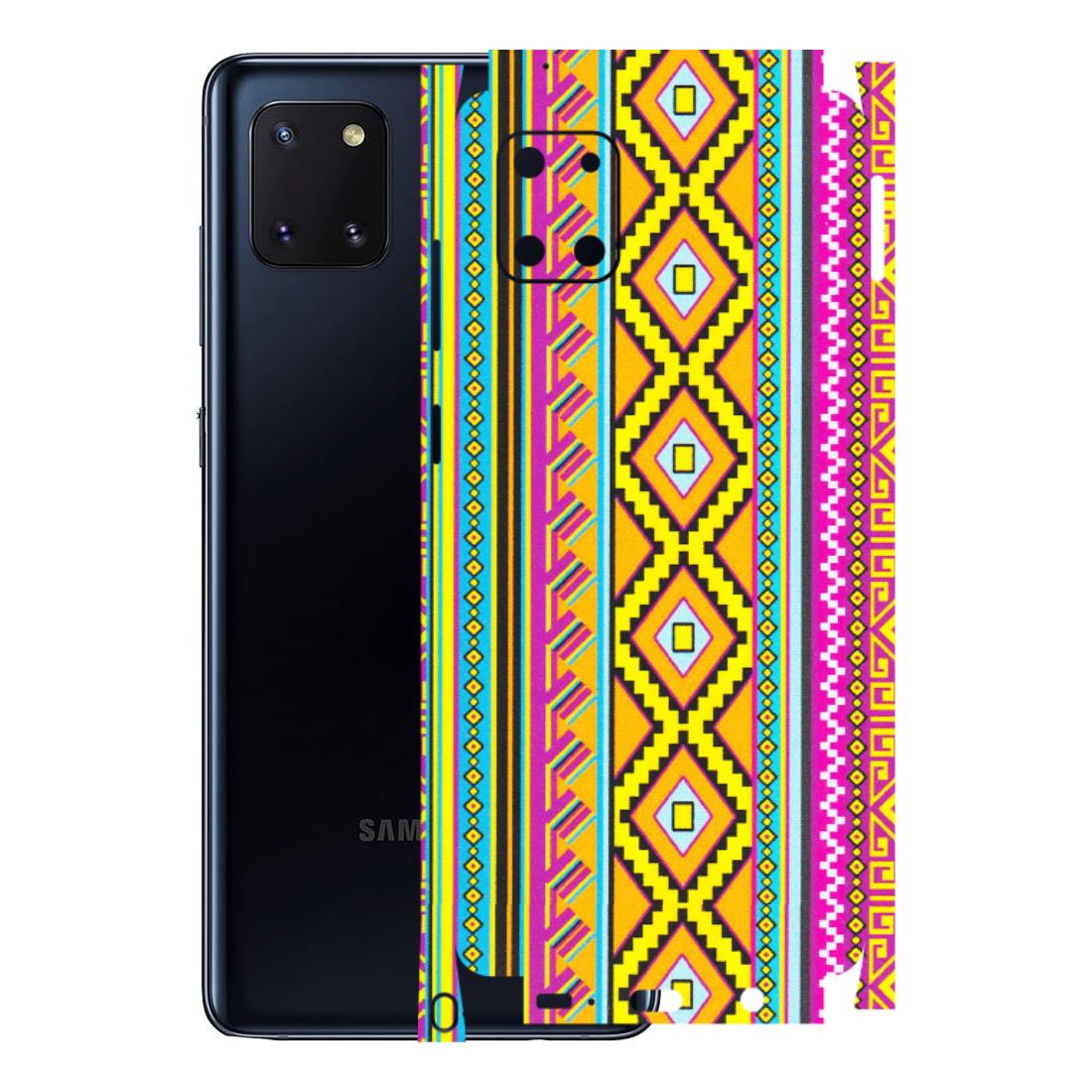 Samsung M/F/Note/Flip and C Phone Skins (All Models) - Thai illustration - Matte Finish (M-89) Samsung Galaxy Note 10 Lite