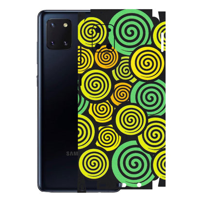 Samsung M/F/Note/Flip and C Phone Skins (All Models) - Crazy Spiral - Matte Finish (M-91) Samsung Galaxy Note 10 Lite