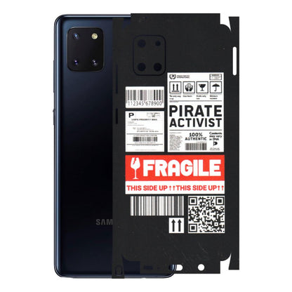 Samsung M/F/Note/Flip and C Phone Skins (All Models) - Handle With Care - Matte Finish (M-99) Samsung Galaxy Note 10 Lite