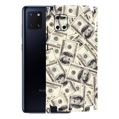 Samsung M/F/Note/Flip and C Phone Skins (All Models) - Dollar Lover - Transparent Finish (T-17) Samsung Galaxy Note 10 Lite