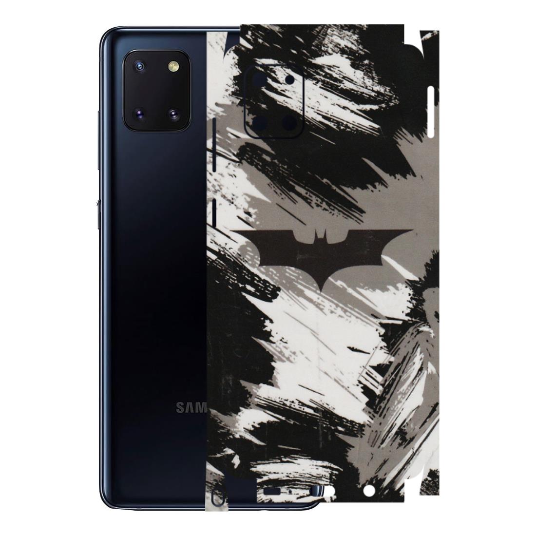 Samsung M/F/Note/Flip and C Phone Skins (All Models) - Batman Fleece DC - Transparent Finish (T-19) Samsung Galaxy Note 10 Lite