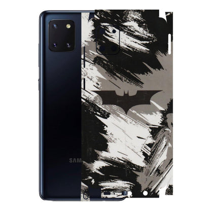 Samsung M/F/Note/Flip and C Phone Skins (All Models) - Batman Fleece DC - Transparent Finish (T-19) Samsung Galaxy Note 10 Lite