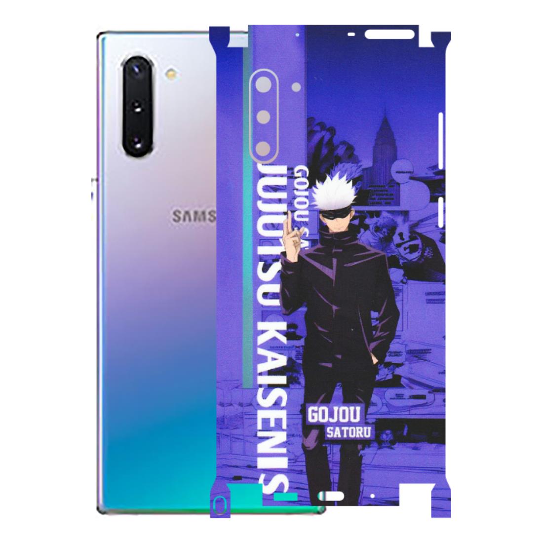 Samsung M/F/Note/Flip and C Phone Skins (All Models) - Jujutsu Kaisen Gojo - Matte Finish (M-05) Samsung Galaxy Note 10