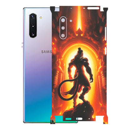 Samsung M/F/Note/Flip and C Phone Skins (All Models) - HanumanJi - Matte Finish (M-06) Samsung Galaxy Note 10