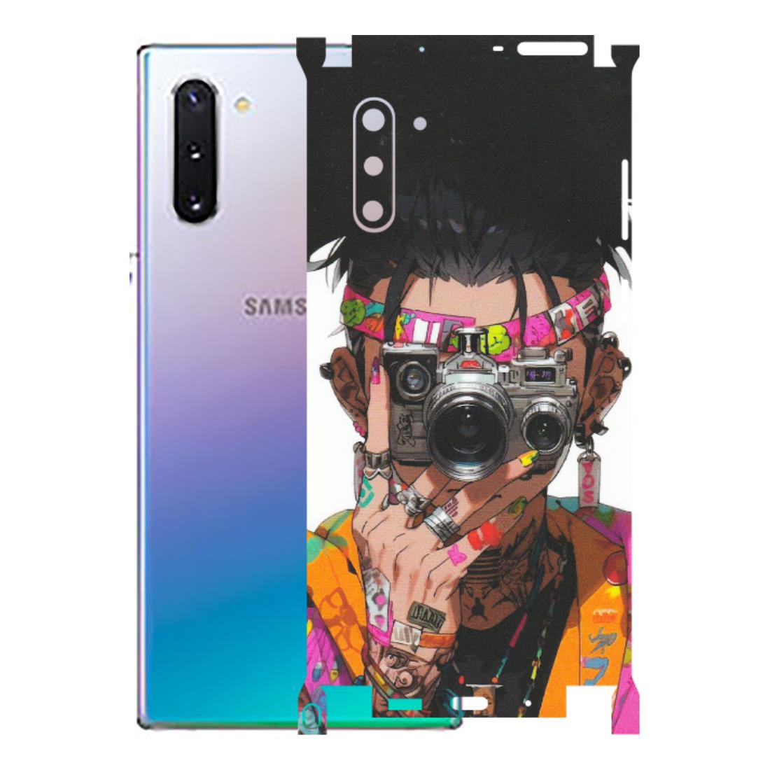 Samsung M/F/Note/Flip and C Phone Skins (All Models) - Camera Lover Girl - Matte Finish (M-09) Samsung Galaxy Note 10