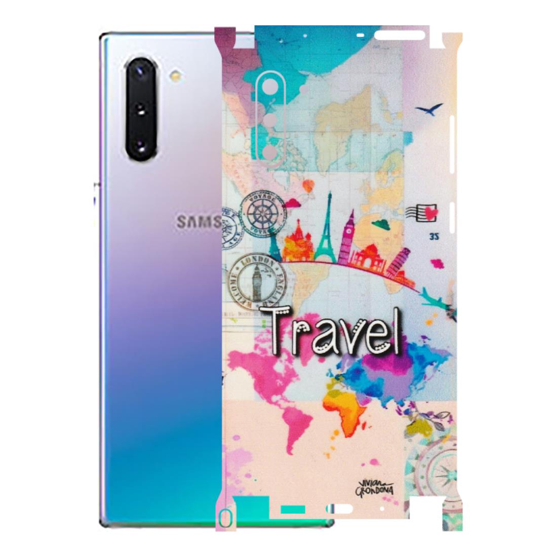 Samsung M/F/Note/Flip and C Phone Skins (All Models) - Travel The Wonders - Matte Finish (M-108) Samsung Galaxy Note 10