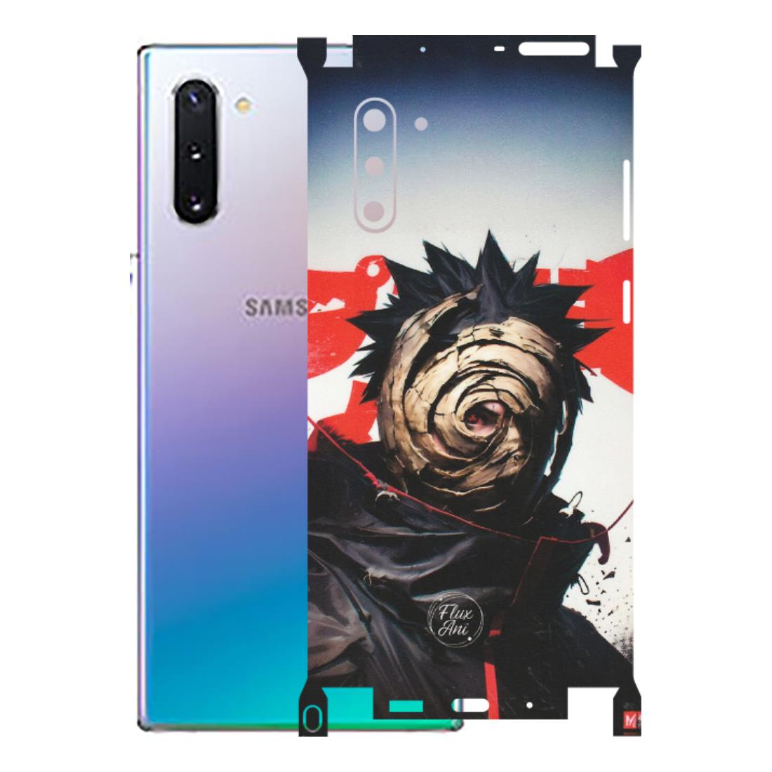Samsung M/F/Note/Flip and C Phone Skins (All Models) - Obito Uchiha Cool Anime - Matte Finish (M-134) Samsung Galaxy Note 10