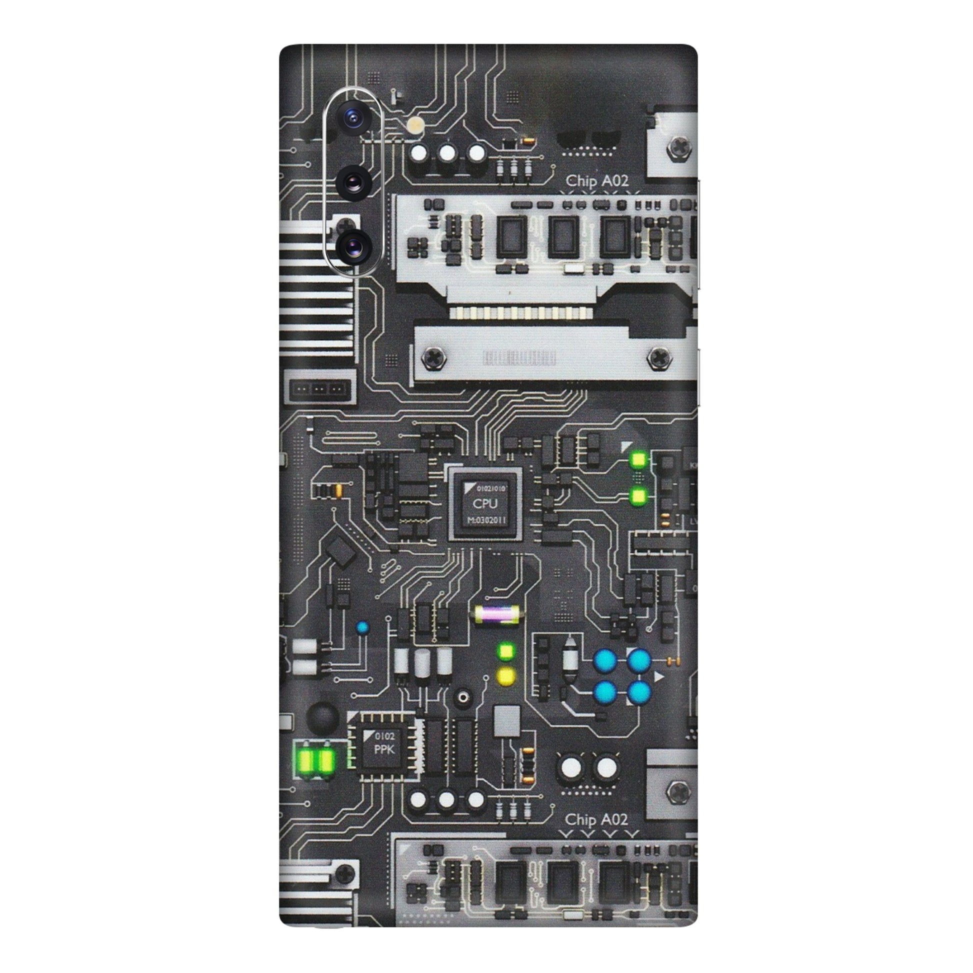 Samsung M/F/Note/Flip and C Phone Skins (All Models) - Motherboard Internals - Matte Finish (M-135) Samsung Galaxy Note 10