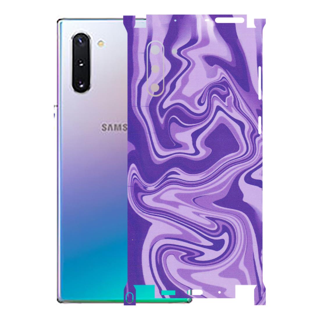 Samsung M/F/Note/Flip and C Phone Skins (All Models) - Hazy Purple Nights - Matte Finish (M-14) Samsung Galaxy Note 10