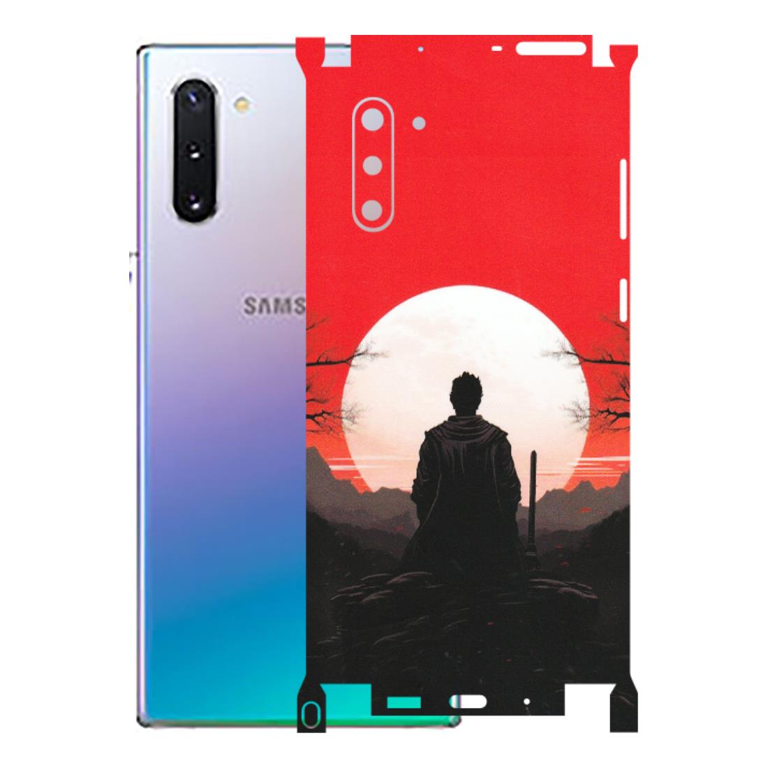 Samsung M/F/Note/Flip and C Phone Skins (All Models) - Samurai Anime - Matte Finish (M-141) Samsung Galaxy Note 10