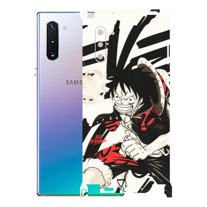 Samsung M/F/Note/Flip and C Phone Skins (All Models) - Monkey D.Luffy Manga Anime - Matte Finish (M-145) Samsung Galaxy Note 10