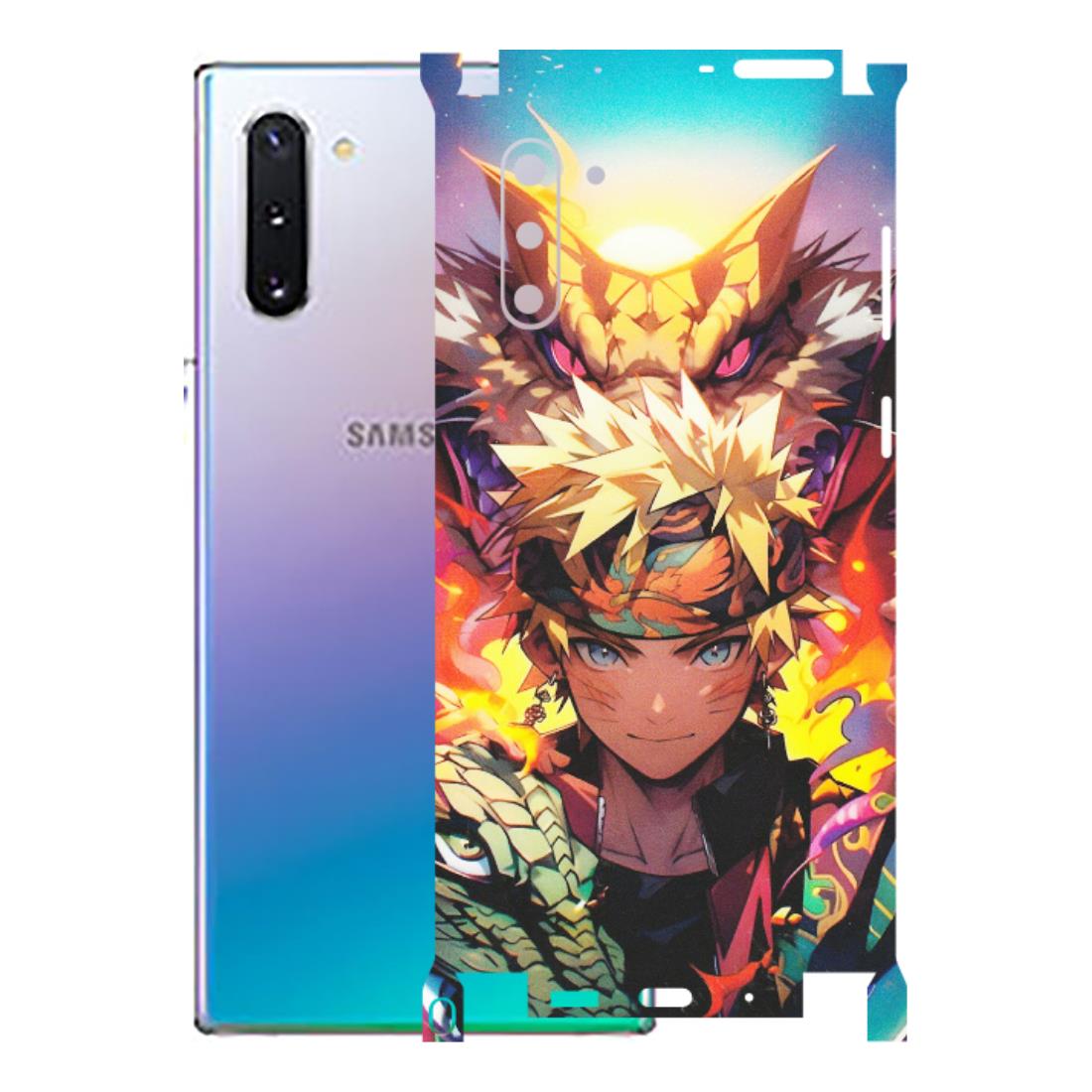 Samsung M/F/Note/Flip and C Phone Skins (All Models) - Angry Naruto Anime - Matte Finish (M-148) Samsung Galaxy Note 10