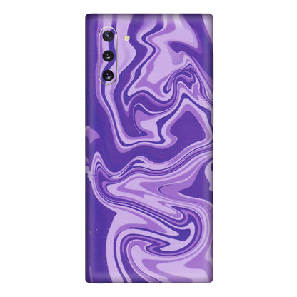 Samsung M/F/Note/Flip and C Phone Skins (All Models) - Hazy Purple Nights - Matte Finish (M-14) Samsung Galaxy Note 10