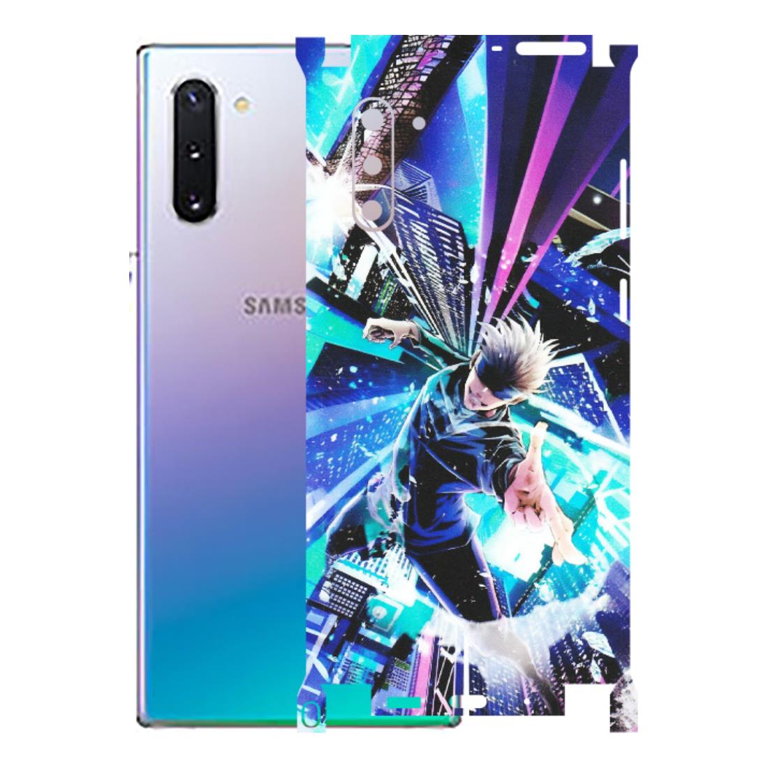 Samsung M/F/Note/Flip and C Phone Skins (All Models) - Manga Action Jujustu Kaisen Anime - Matte Finish (M-155) Samsung Galaxy Note 10