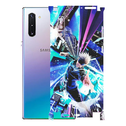 Samsung M/F/Note/Flip and C Phone Skins (All Models) - Manga Action Jujustu Kaisen Anime - Matte Finish (M-155) Samsung Galaxy Note 10
