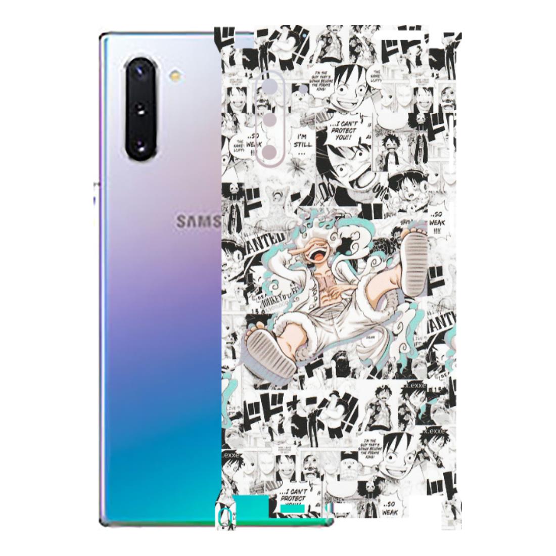 Samsung M/F/Note/Flip and C Phone Skins (All Models) - One Piece Comic - Matte Finish (M-168) Samsung Galaxy Note 10