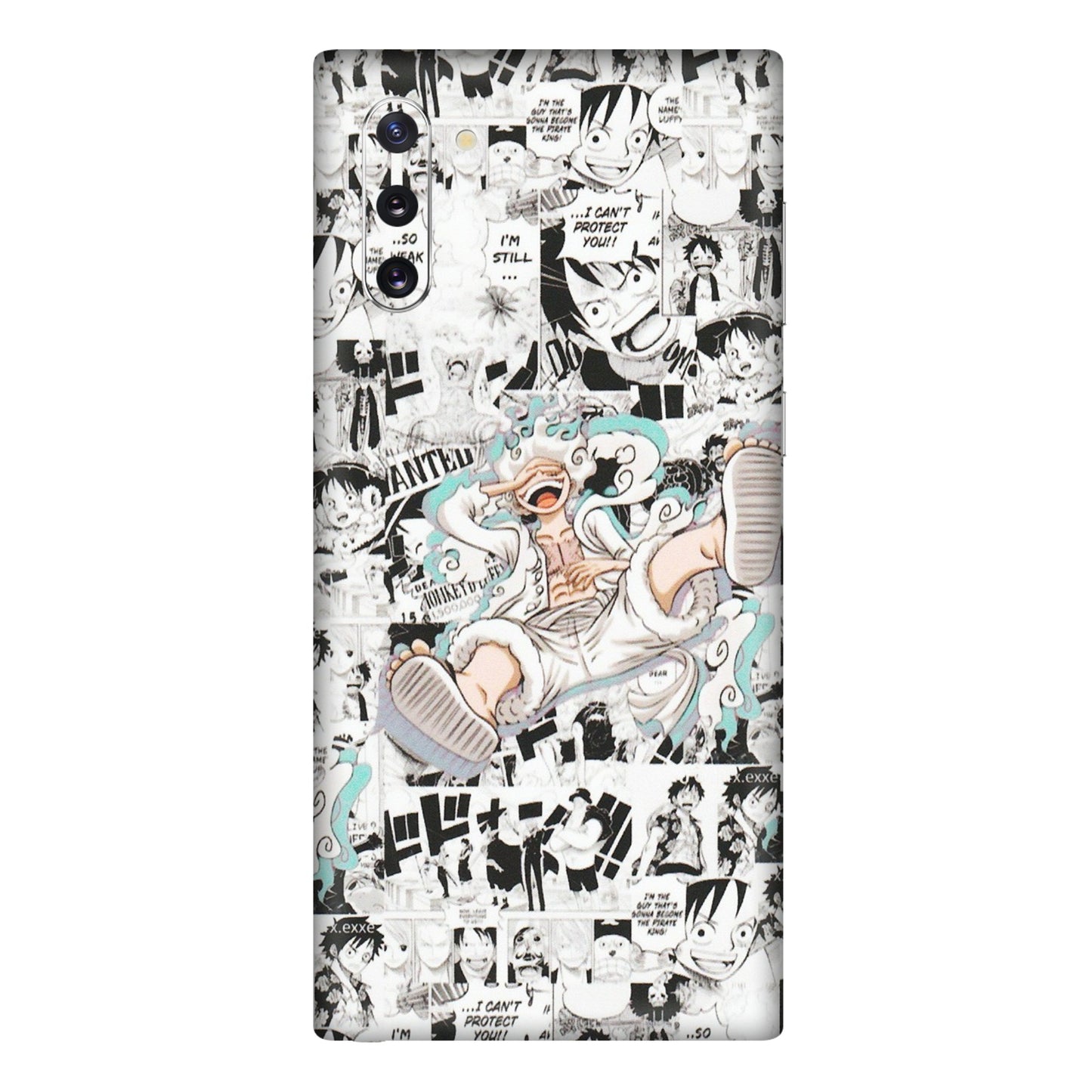 Samsung M/F/Note/Flip and C Phone Skins (All Models) - One Piece Comic - Matte Finish (M-168) Samsung Galaxy Note 10