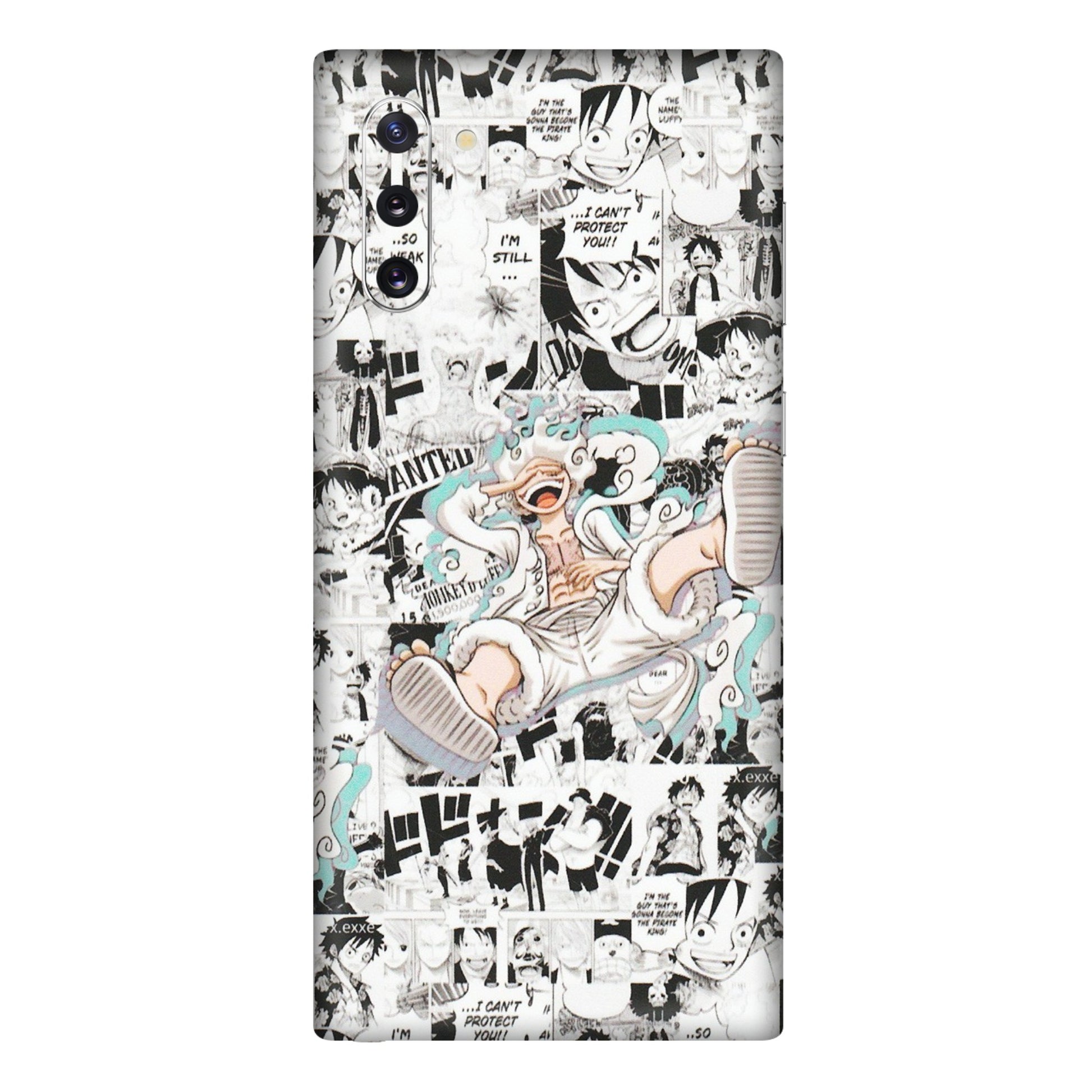 Samsung M/F/Note/Flip and C Phone Skins (All Models) - One Piece Comic - Matte Finish (M-168) Samsung Galaxy Note 10