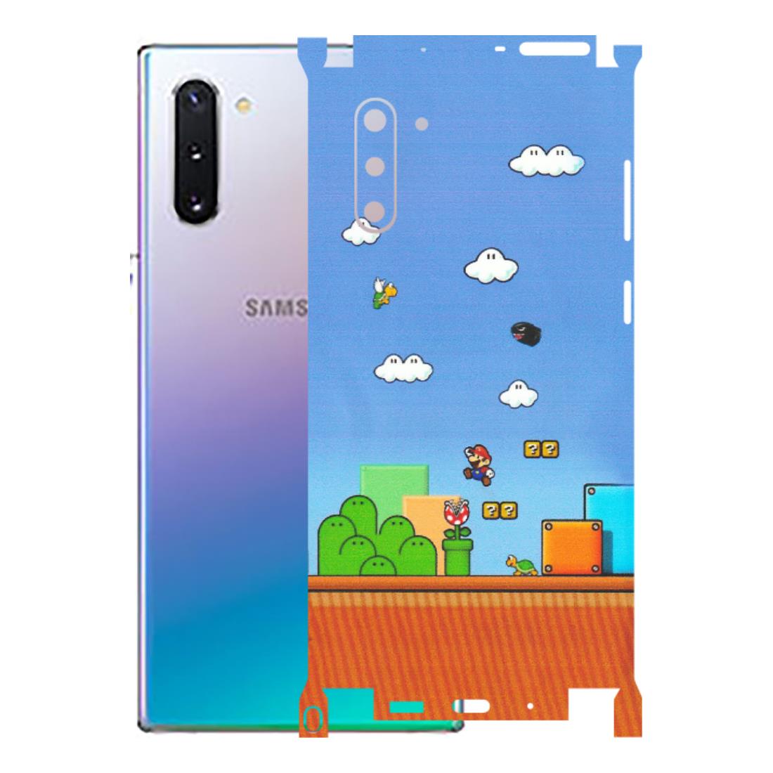 Samsung M/F/Note/Flip and C Phone Skins (All Models) - Mario Game Scene - Matte Finish (M-24) Samsung Galaxy Note 10