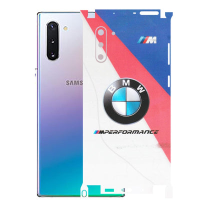 Samsung M/F/Note/Flip and C Phone Skins (All Models) - BMW Logo Performance - Matte Finish (M-27) Samsung Galaxy Note 10