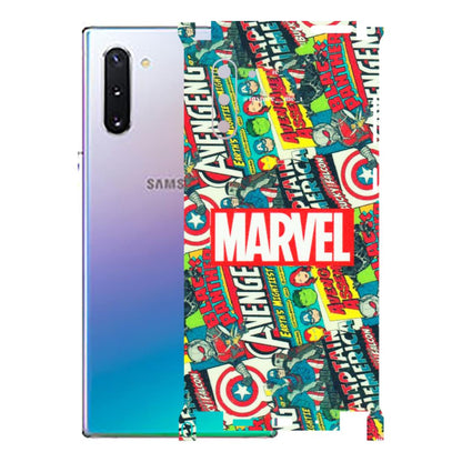 Samsung M/F/Note/Flip and C Phone Skins (All Models) - Marvel Comic Lover - Matte Finish (M-30) Samsung Galaxy Note 10