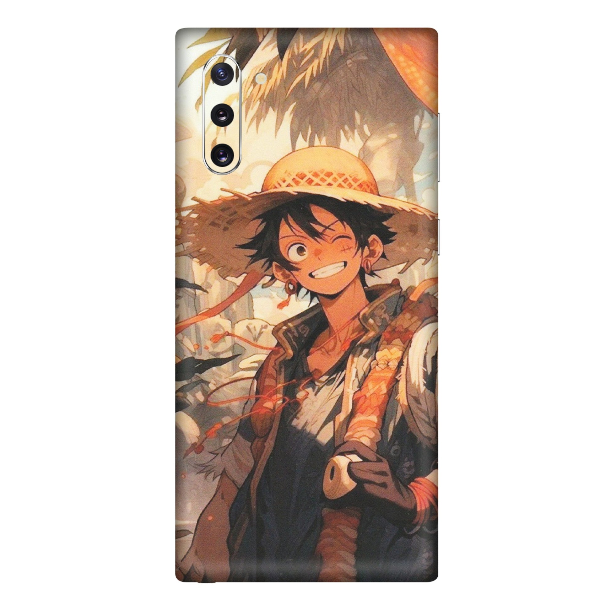 Samsung M/F/Note/Flip and C Phone Skins (All Models) - Anime Character Smile - Matte Finish (M-33) Samsung Galaxy Note 10