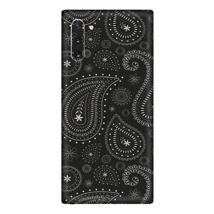 Samsung M/F/Note/Flip and C Phone Skins (All Models) - Black Sober Kerry - Matte Finish (M-37) Samsung Galaxy Note 10