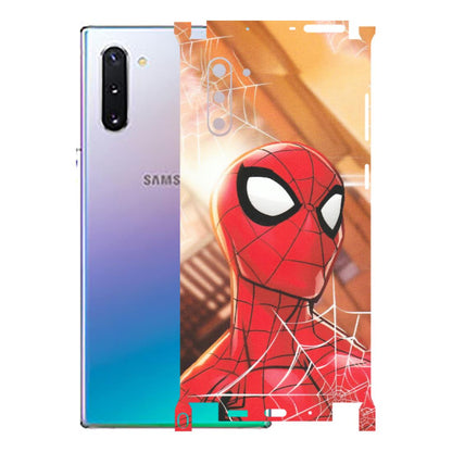 Samsung M/F/Note/Flip and C Phone Skins (All Models) - Spiderman Face New - Matte Finish (M-41) Samsung Galaxy Note 10