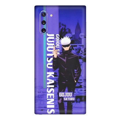 Samsung M/F/Note/Flip and C Phone Skins (All Models) - Jujutsu Kaisen Gojo - Matte Finish (M-05) Samsung Galaxy Note 10
