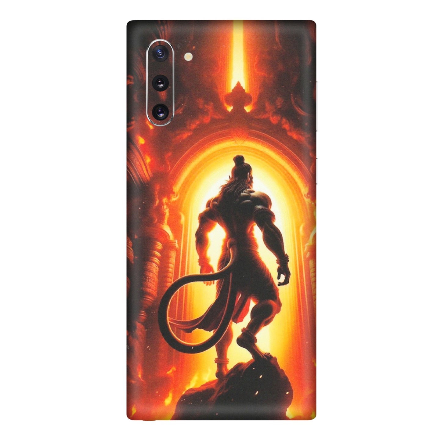 Samsung M/F/Note/Flip and C Phone Skins (All Models) - HanumanJi - Matte Finish (M-06) Samsung Galaxy Note 10