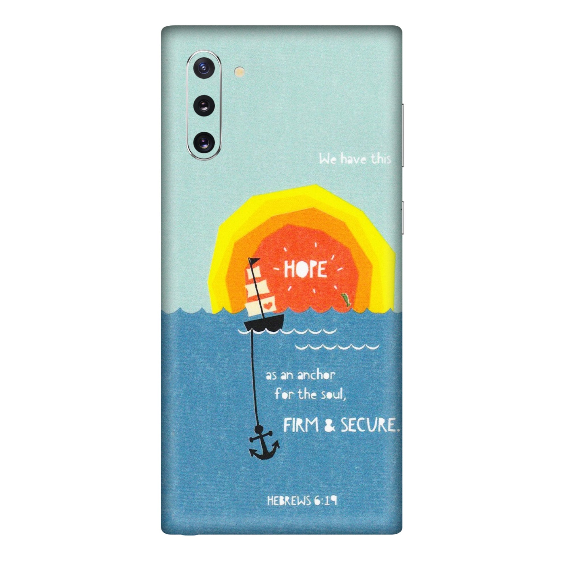 Samsung M/F/Note/Flip and C Phone Skins (All Models) - A Beautiful Sunset of Hope - Matte Finish (M-75) Samsung Galaxy Note 10