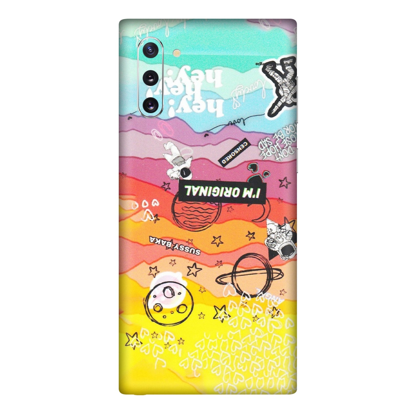 Samsung M/F/Note/Flip and C Phone Skins (All Models) - The Original Astronaut - Matte Finish (M-79) Samsung Galaxy Note 10