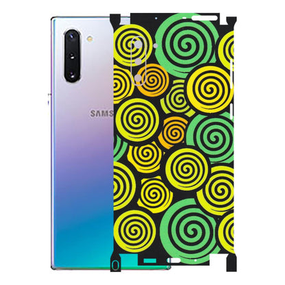 Samsung M/F/Note/Flip and C Phone Skins (All Models) - Crazy Spiral - Matte Finish (M-91) Samsung Galaxy Note 10