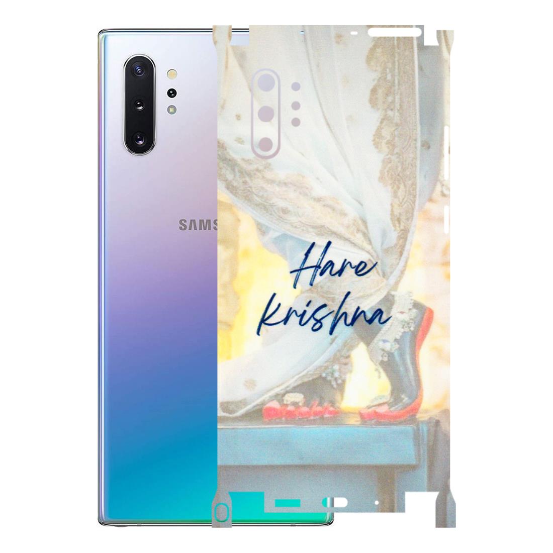 Samsung M/F/Note/Flip and C Phone Skins (All Models) - Hare Krishna - 3D Embossed Finish (L-03) Samsung Galaxy Note 10 Plus