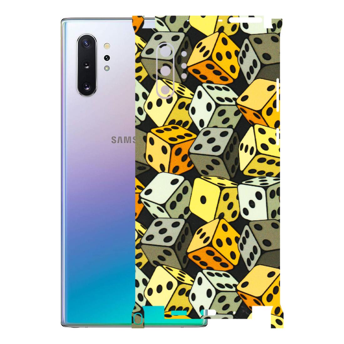 Samsung M/F/Note/Flip and C Phone Skins (All Models) - Dices Of Life - 3D Embossed Finish (L-04) Samsung Galaxy Note 10 Plus