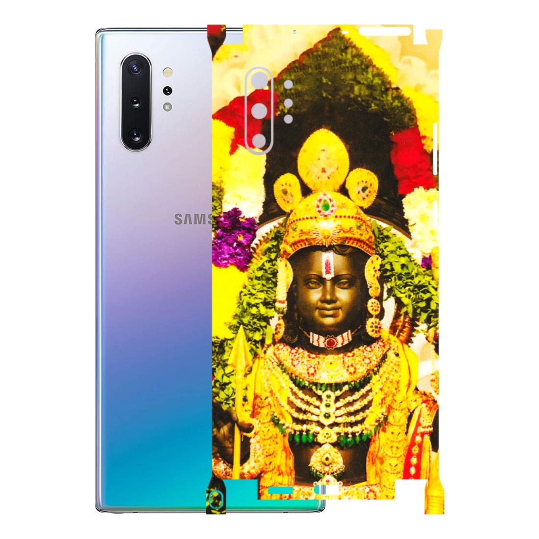Samsung M/F/Note/Flip and C Phone Skins (All Models) - Ram Lalla Ayodhya - 3D Embossed Finish (L-103) Samsung Galaxy Note 10 Plus
