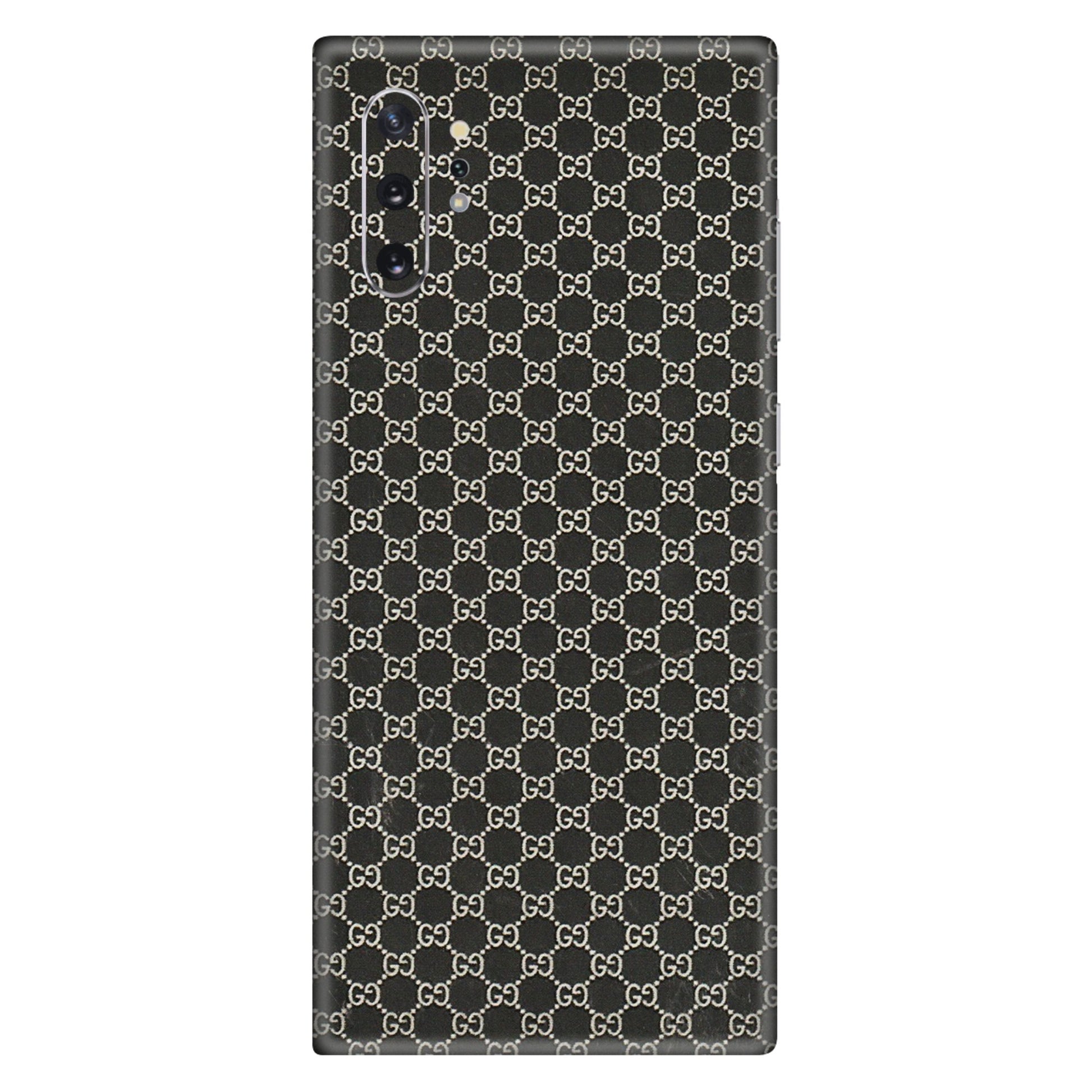 Samsung M/F/Note/Flip and C Phone Skins (All Models) - Black G Print - 3D Embossed Finish (L-109) Samsung Galaxy Note 10 Plus