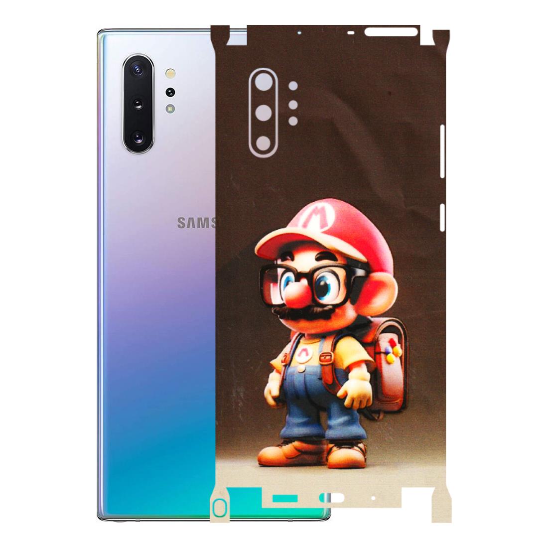 Samsung M/F/Note/Flip and C Phone Skins (All Models) - Little Mario - 3D Embossed Finish (L-119) Samsung Galaxy Note 10 Plus
