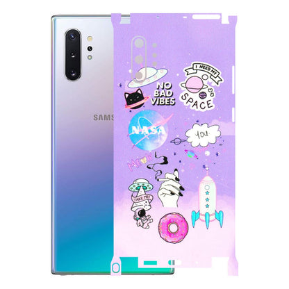 Samsung M/F/Note/Flip and C Phone Skins (All Models) - I Need My Nasa Skin - 3D Embossed Finish (L-149) Samsung Galaxy Note 10 Plus