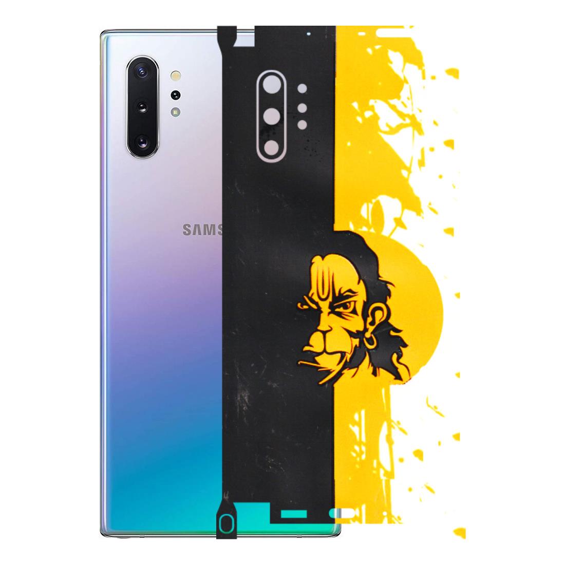 Samsung M/F/Note/Flip and C Phone Skins (All Models) - Bajrangbali - 3D Embossed Finish (L-151) Samsung Galaxy Note 10 Plus