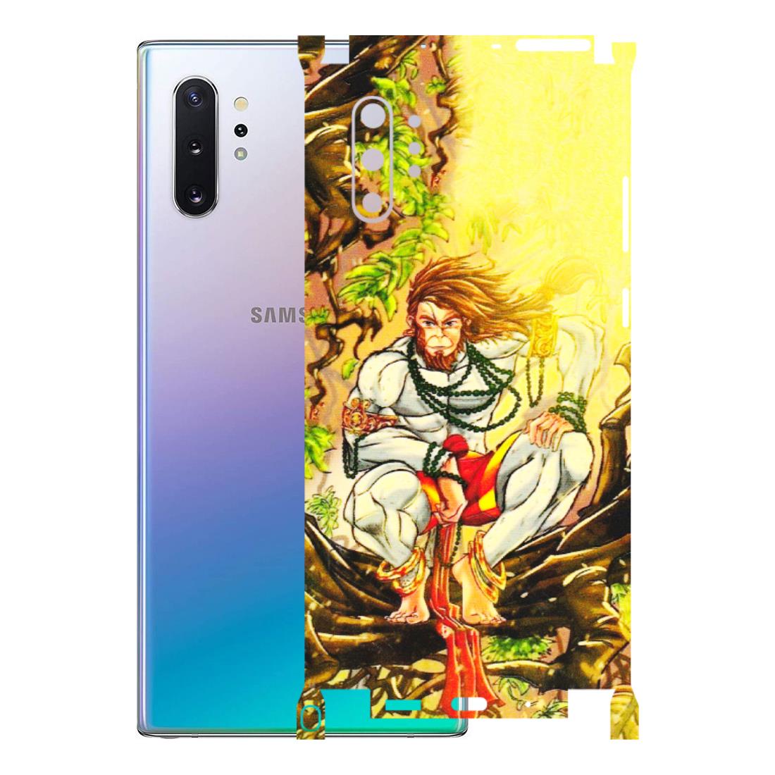 Samsung M/F/Note/Flip and C Phone Skins (All Models) - Lord Hanuman - 3D Embossed Finish (L-152) Samsung Galaxy Note 10 Plus