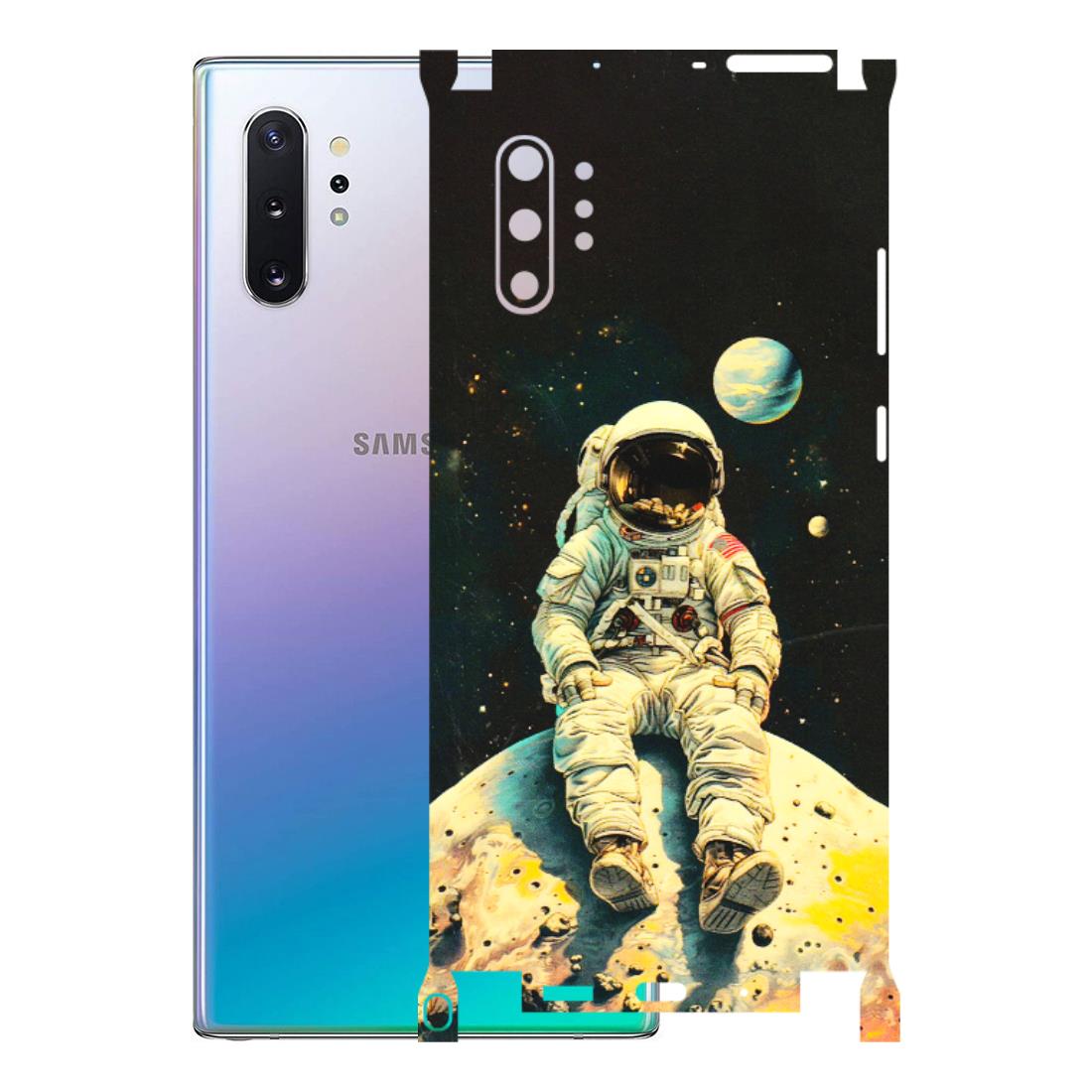 Samsung M/F/Note/Flip and C Phone Skins (All Models) - Astronaut in Space - 3D Embossed Finish (L-16) Samsung Galaxy Note 10 Plus