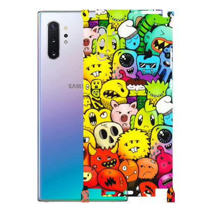 Samsung M/F/Note/Flip and C Phone Skins (All Models) - Angry Funkies - 3D Embossed Finish (L-169) Samsung Galaxy Note 10 Plus