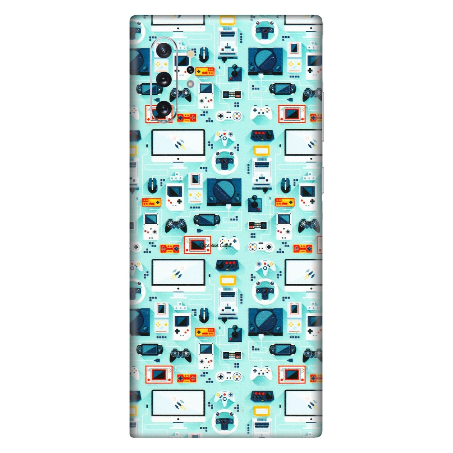 Samsung M/F/Note/Flip and C Phone Skins (All Models) - Gadgets Doodle - 3D Embossed Finish (L-184) Samsung Galaxy Note 10 Plus