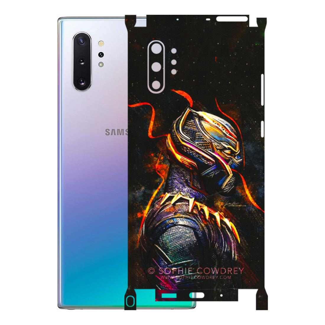Samsung M/F/Note/Flip and C Phone Skins (All Models) - Black Panther - 3D Embossed Finish (L-190) Samsung Galaxy Note 10 Plus