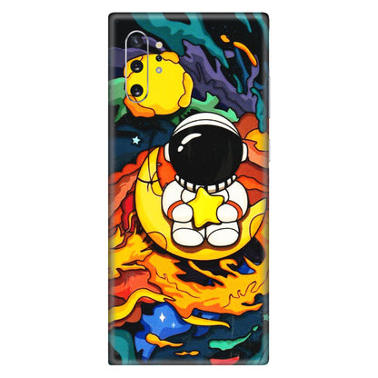 Samsung M/F/Note/Flip and C Phone Skins (All Models) - Baby Astronaut - 3D Embossed Finish (L-197) Samsung Galaxy Note 10 Plus