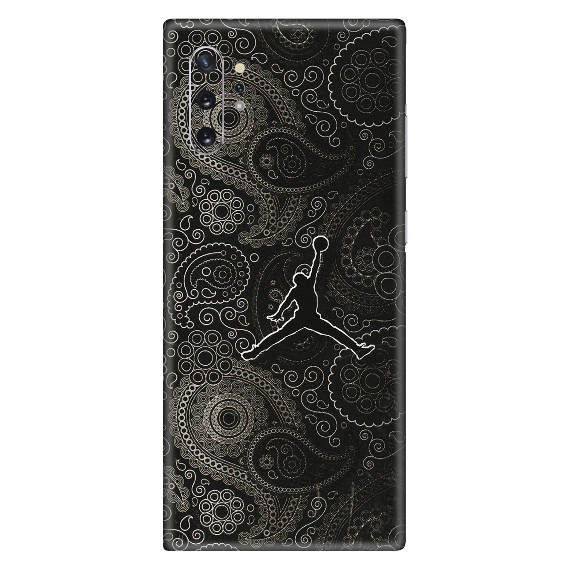 Samsung M/F/Note/Flip and C Phone Skins (All Models) - Basketball Player Artwork - 3D Embossed Finish (L-215) Samsung Galaxy Note 10 Plus