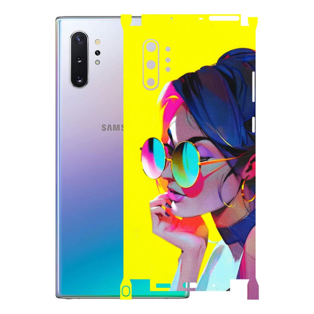 Samsung M/F/Note/Flip and C Phone Skins (All Models) - Bold Stylish Girl - 3D Embossed Finish (L-222) Samsung Galaxy Note 10 Plus