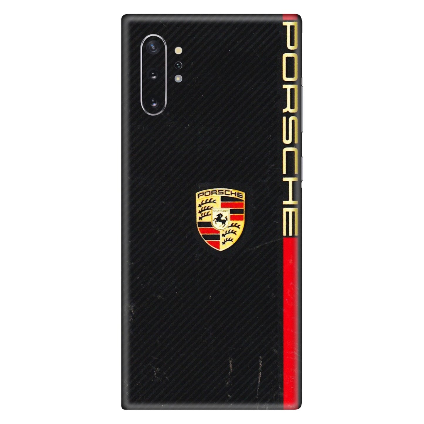 Samsung M/F/Note/Flip and C Phone Skins (All Models) - Premium Porsche - 3D Embossed Finish (L-225) Samsung Galaxy Note 10 Plus